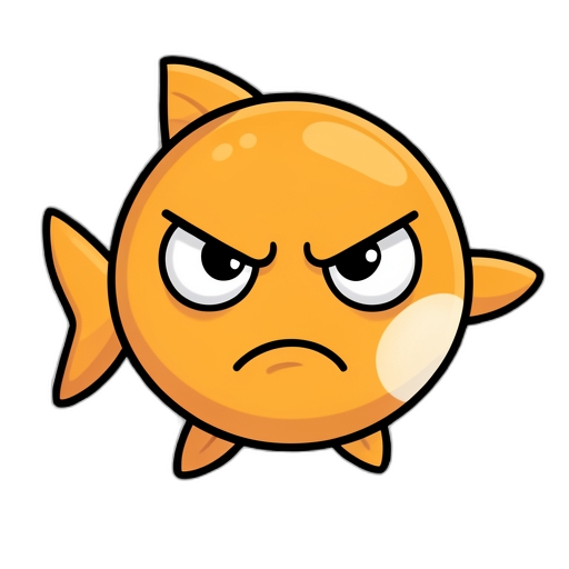 angry fish girl
