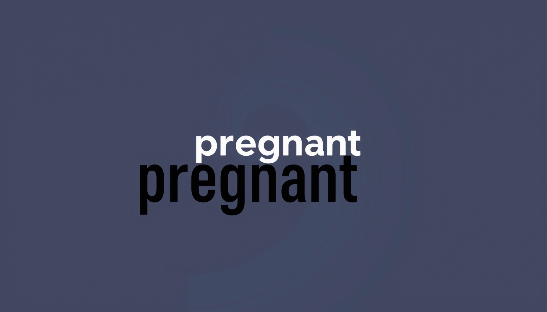 Image prompt, pregnant