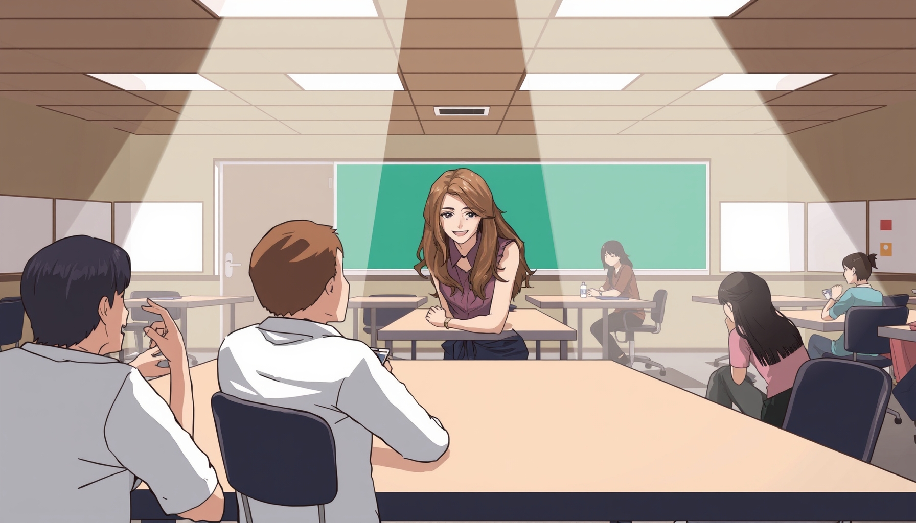 Image prompt, Jessica's face twisted with rage. she spun around and slapped lena across the face. jessic: ''don't you ever talk to my person like that'' the cafeteria froze, gasps filled the air. suddenly, angel shot up from her seat, her chair scraping loudly against the floor. her eyes burned with anger as she stepped forward and slapped Jessica across the. angel: ''don't you ever in you pathetic little life Lena-slap Lena ever again, or eles next time i won't just siap you, I'll siap your entire makeup off. don't piss me off, Jessica you damn well know what i can do'' the room went completely silent ever the people who were whispering before stopped everyone was watching now


please help me make this into a video now 