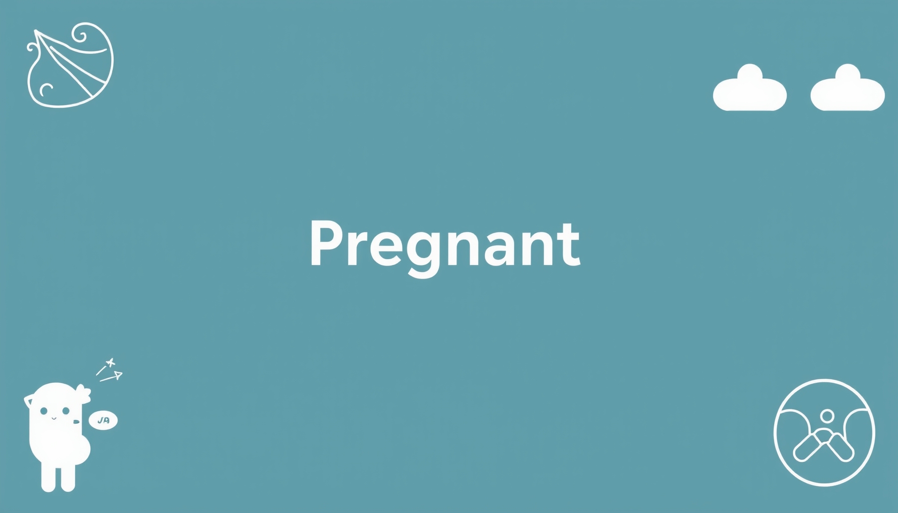 Image prompt, Pregnant