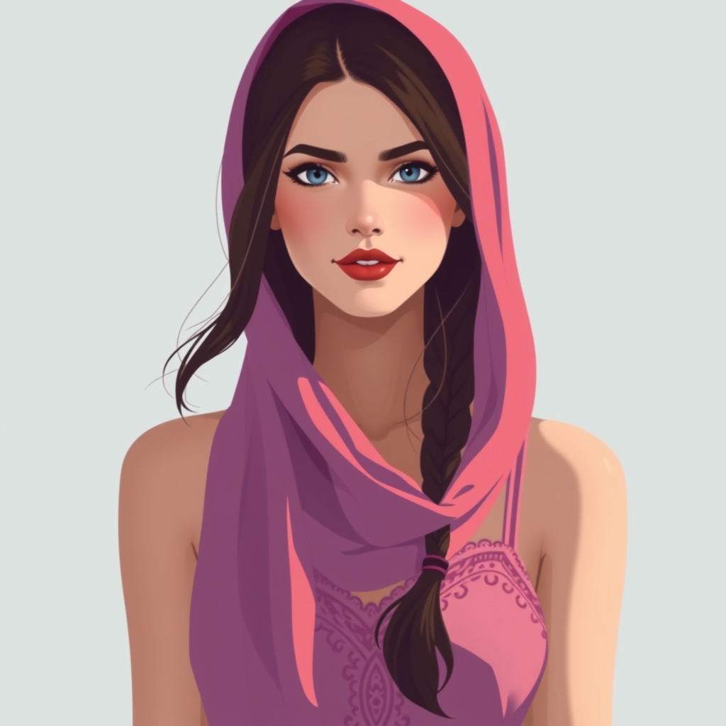 Image prompt, a betiful real Turkish girl