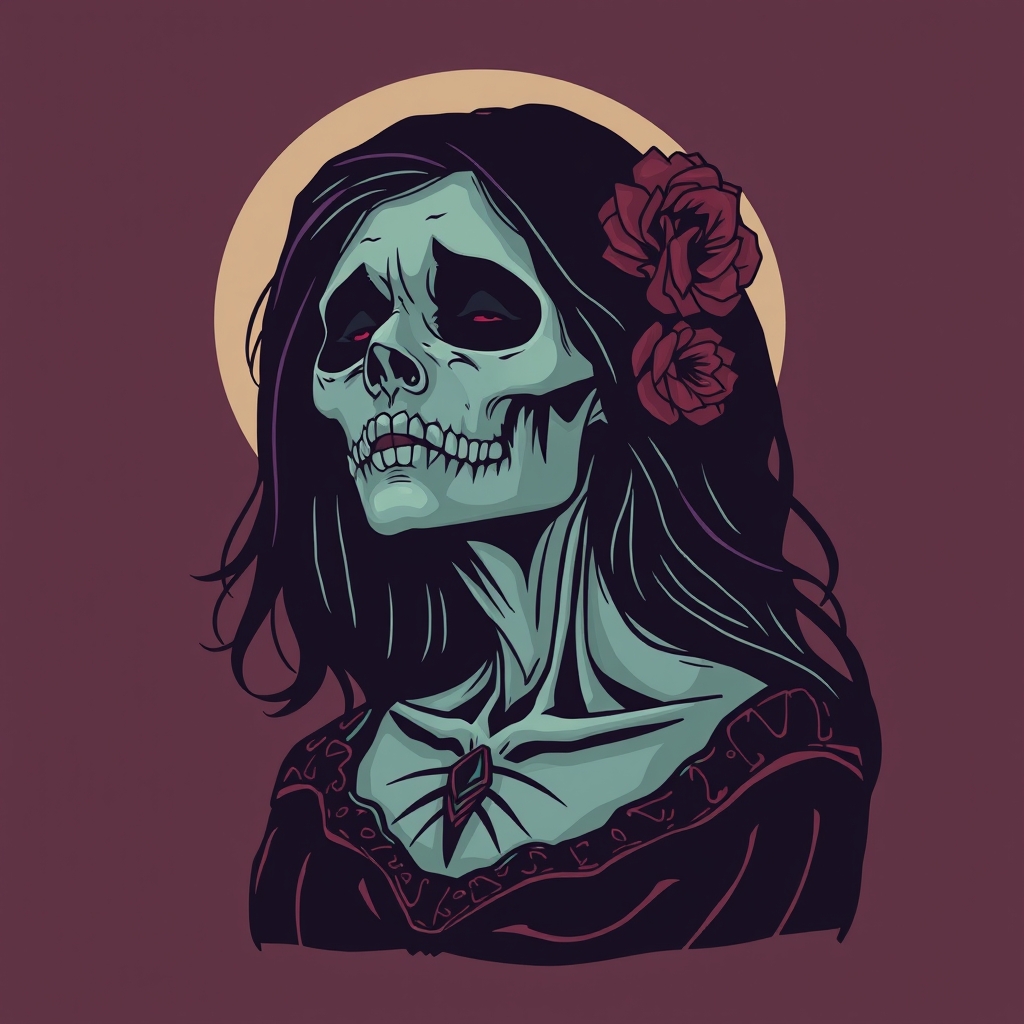 Image prompt, dead woman